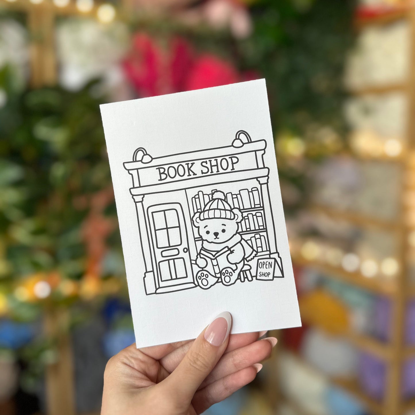 Mini Coloring Card