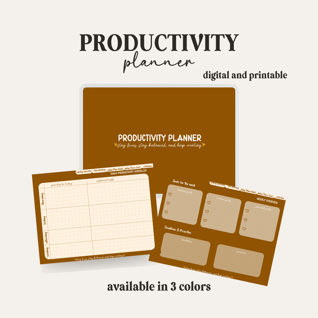 Productivity Planner