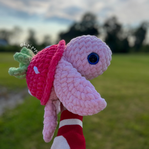 Life-size Strawberry Turtle