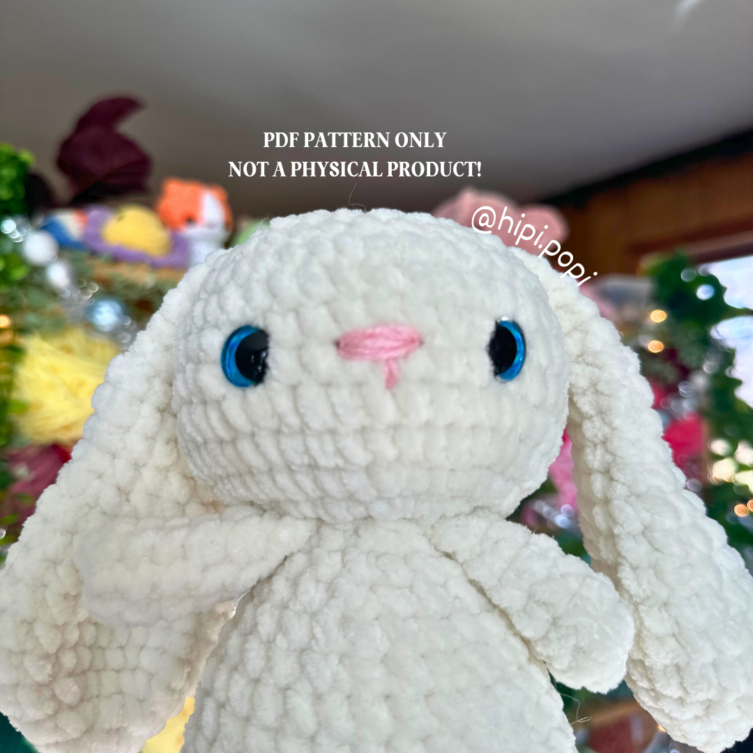 Floppy Ears Bunny- Low Sew Pattern