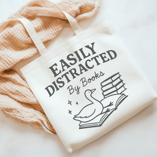 Distracted by Books Totes