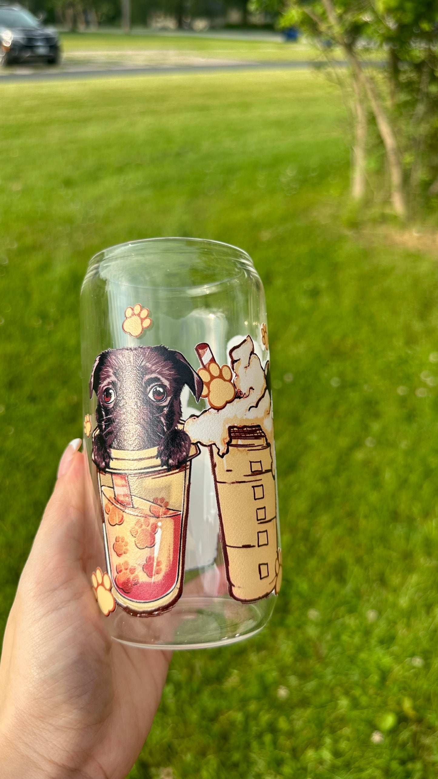 Pug Latte 16oz