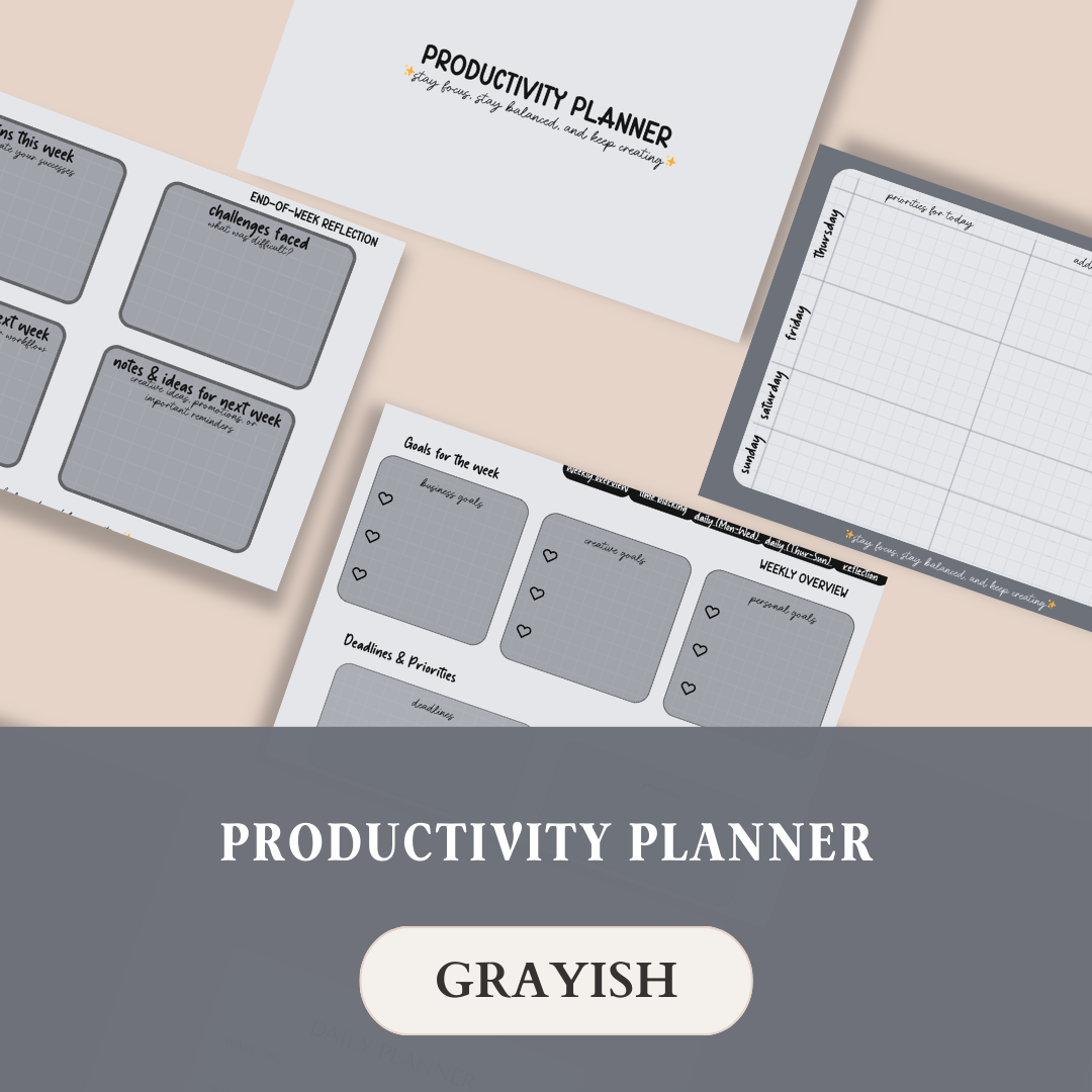 Productivity Planner