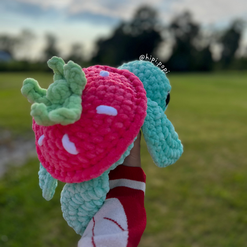 Life-size Strawberry Turtle