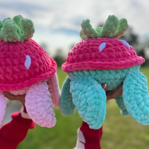 Life-size Strawberry Turtle