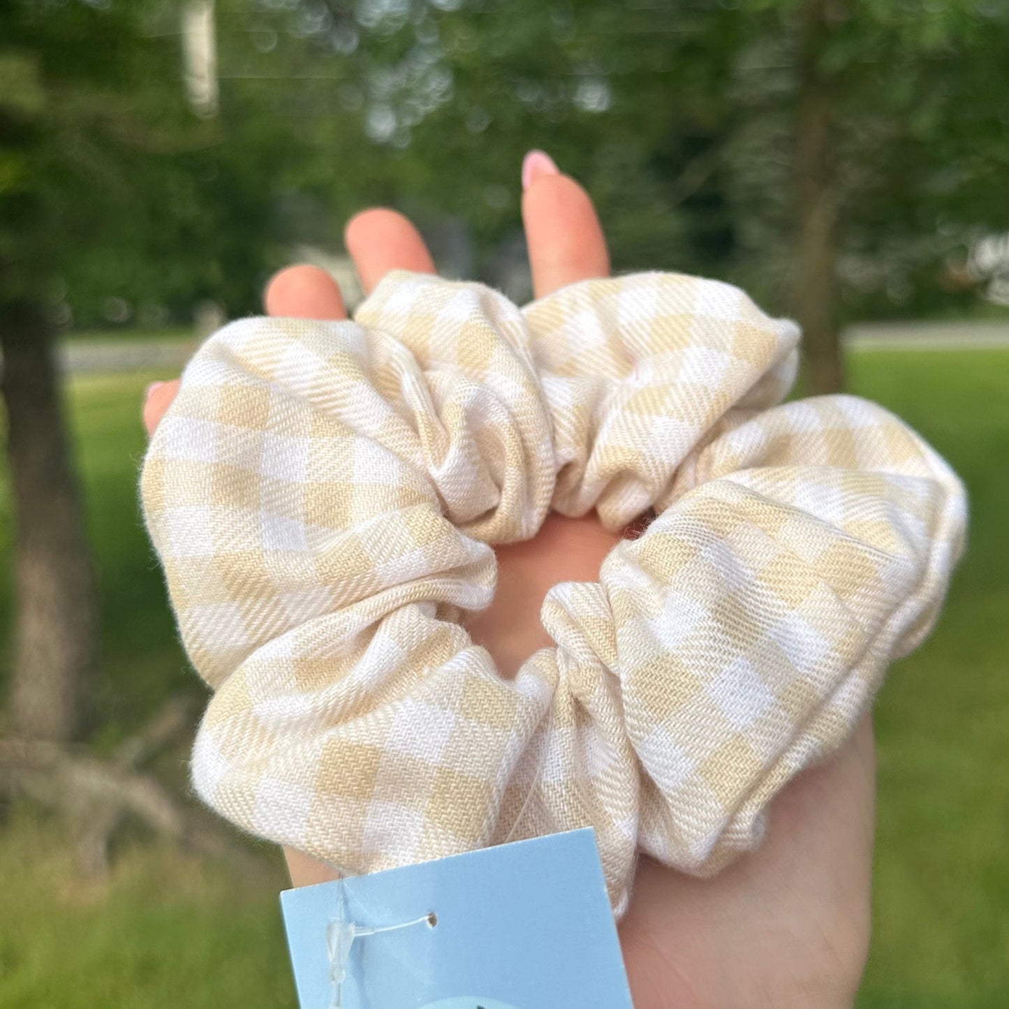Beige Checker