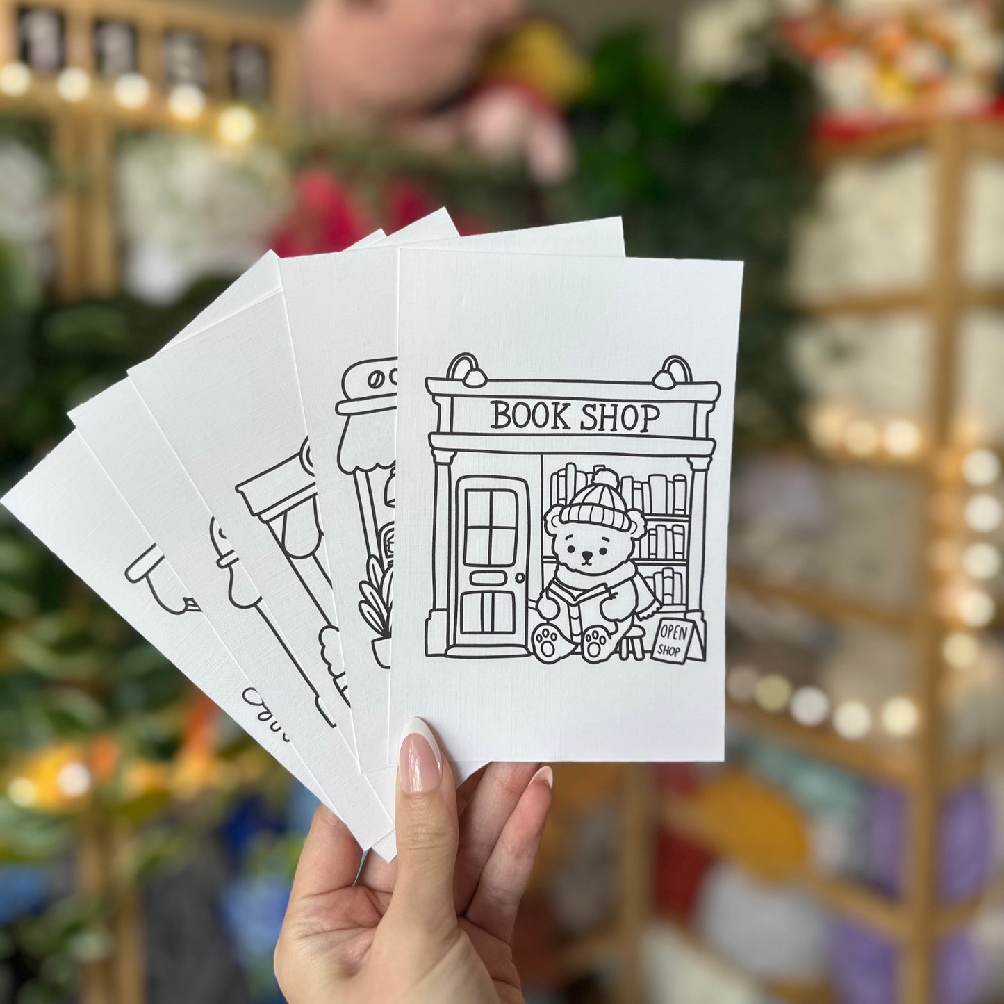Mini Coloring Card