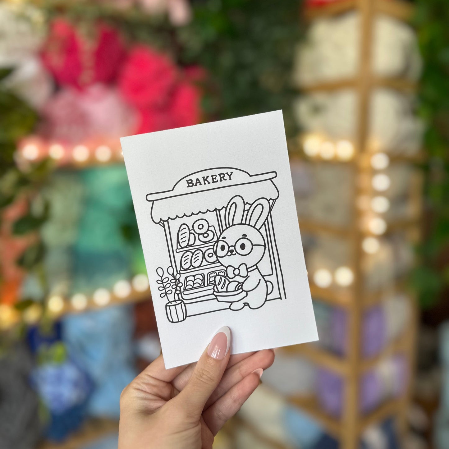 Mini Coloring Card
