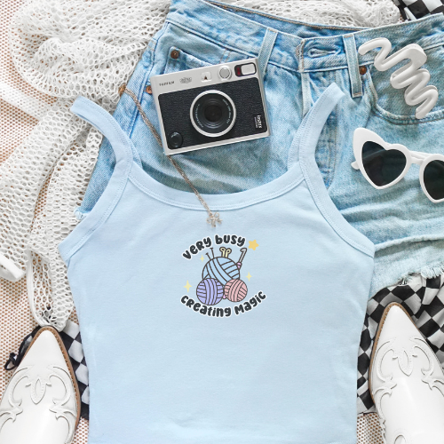 Very Busy Creating Magic Tank Top