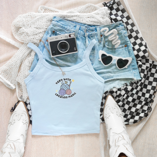 Very Busy Creating Magic Tank Top