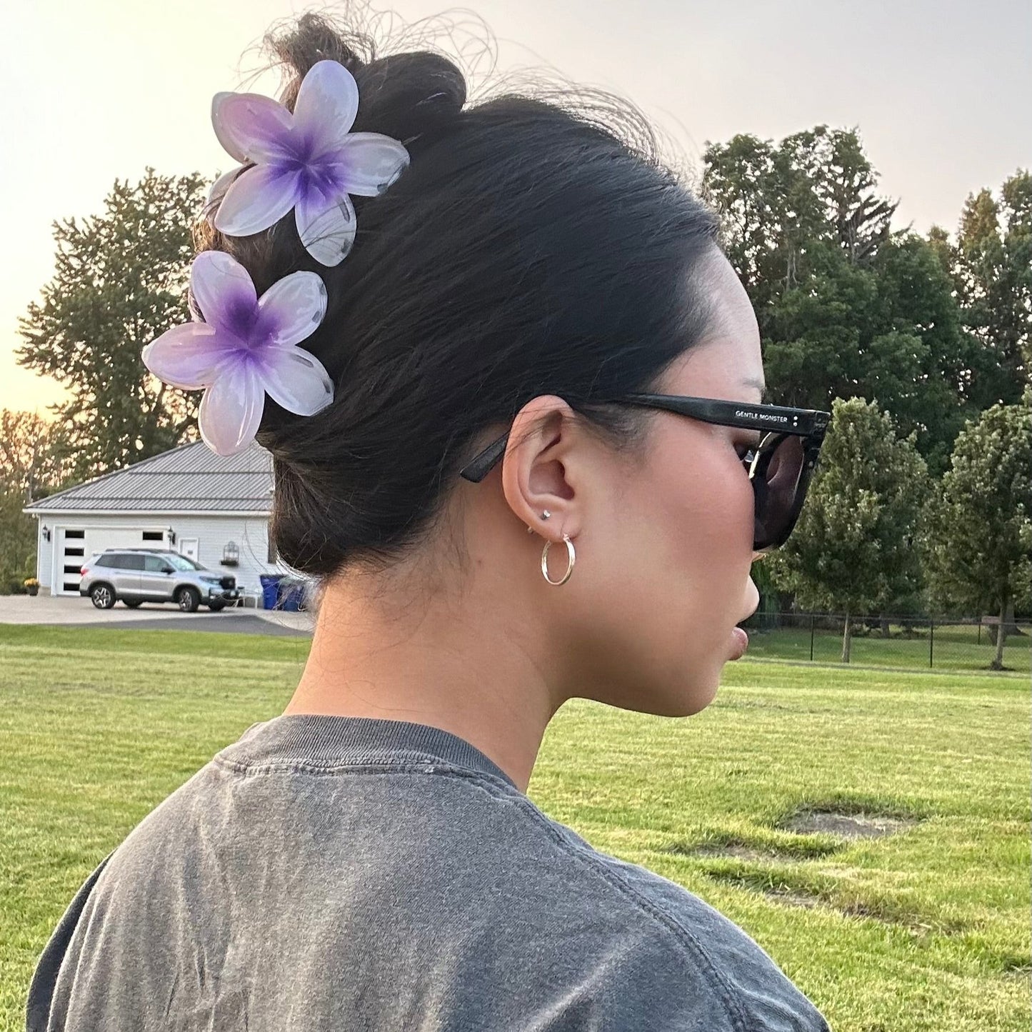 Hibiscus Hair Clip