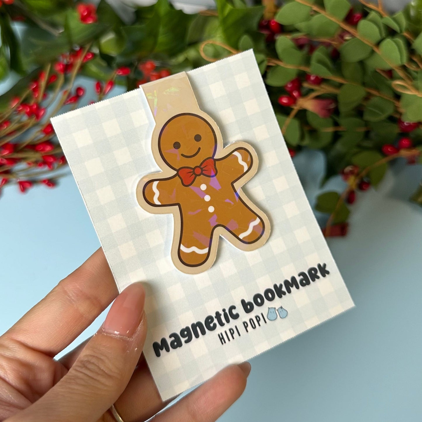 Christmas Magnetic Bookmark