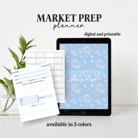 Market Prep Planner
