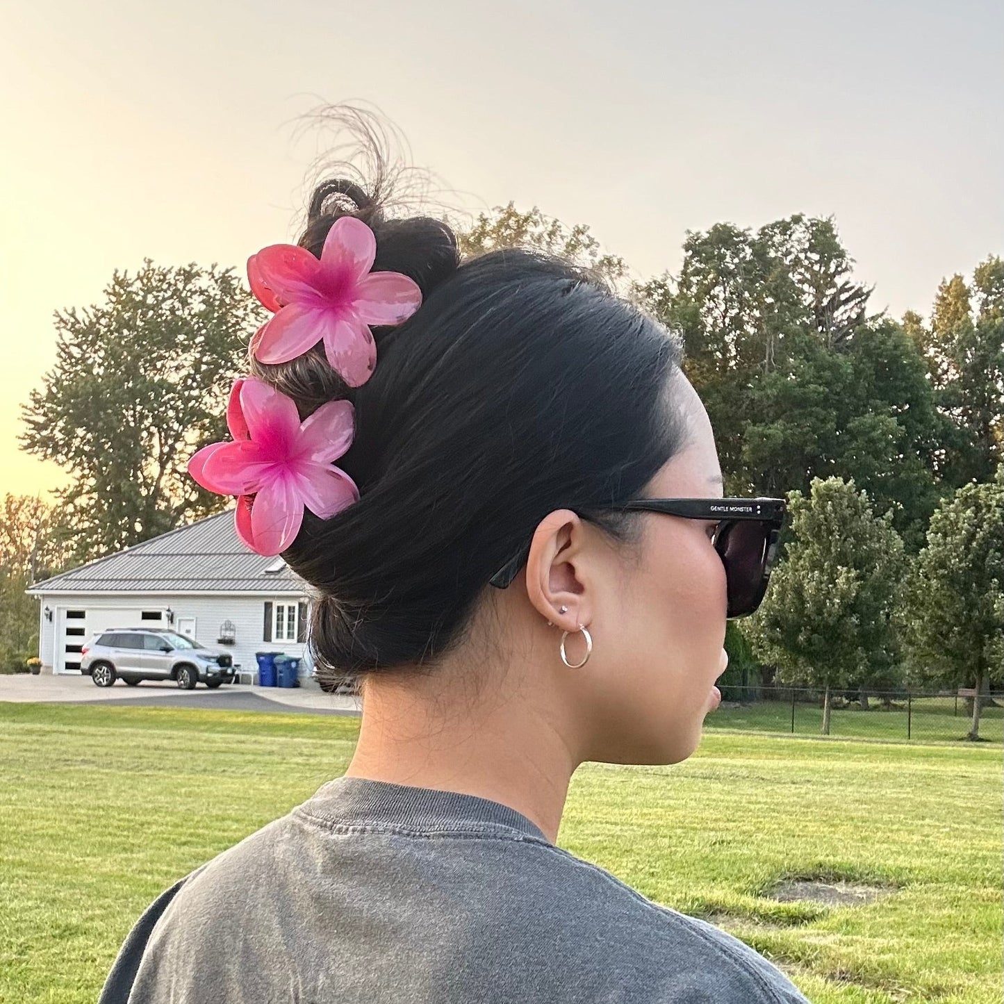 Hibiscus Hair Clip