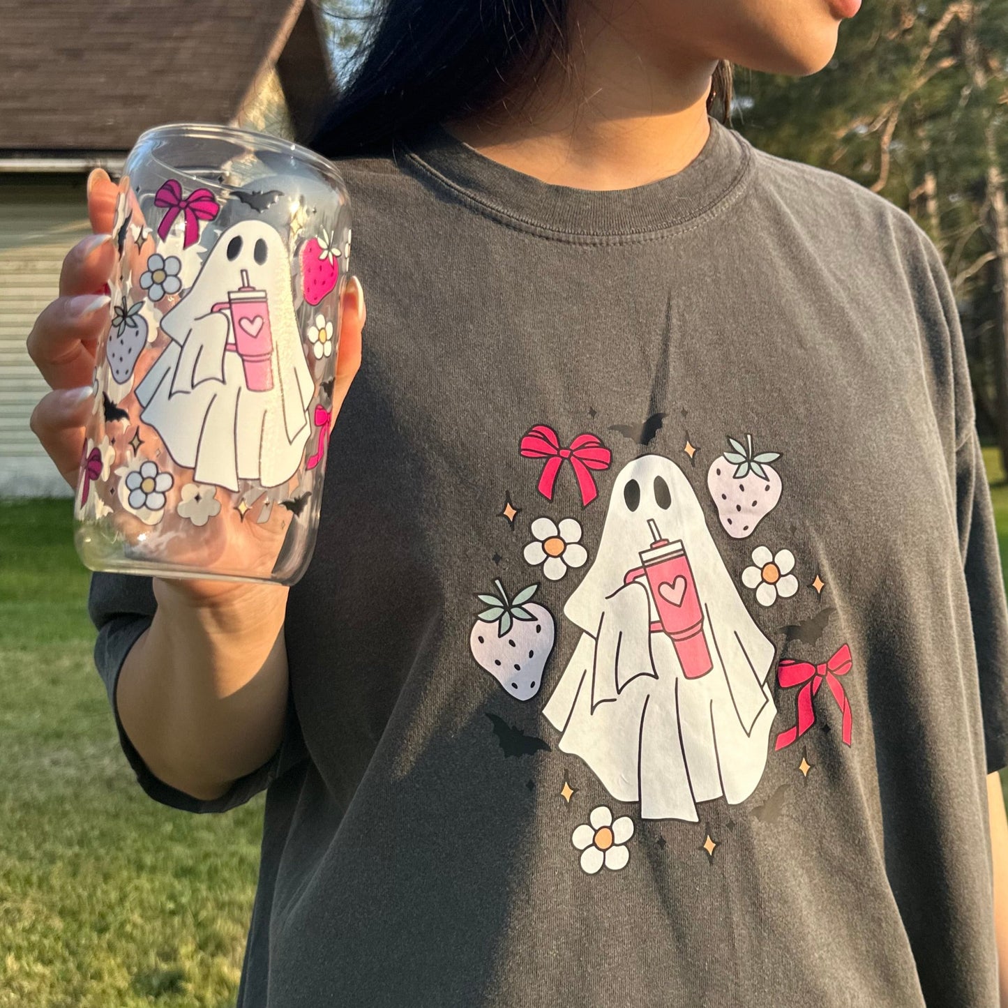 Strawberry Ghost Tee