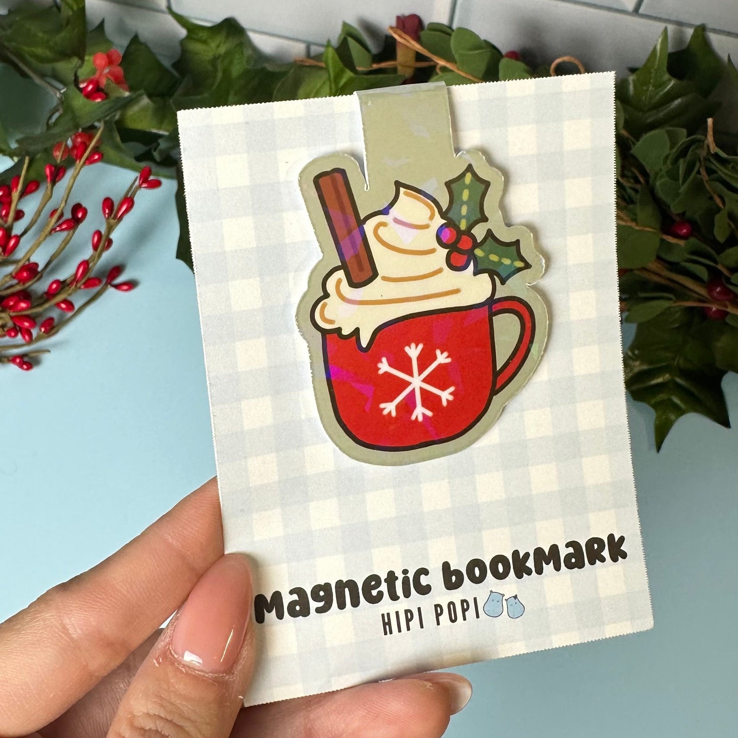 Christmas Magnetic Bookmark