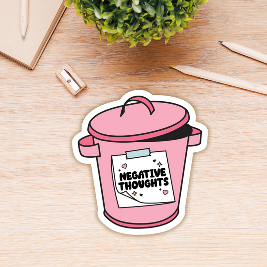 Negative Thoughts Sticker
