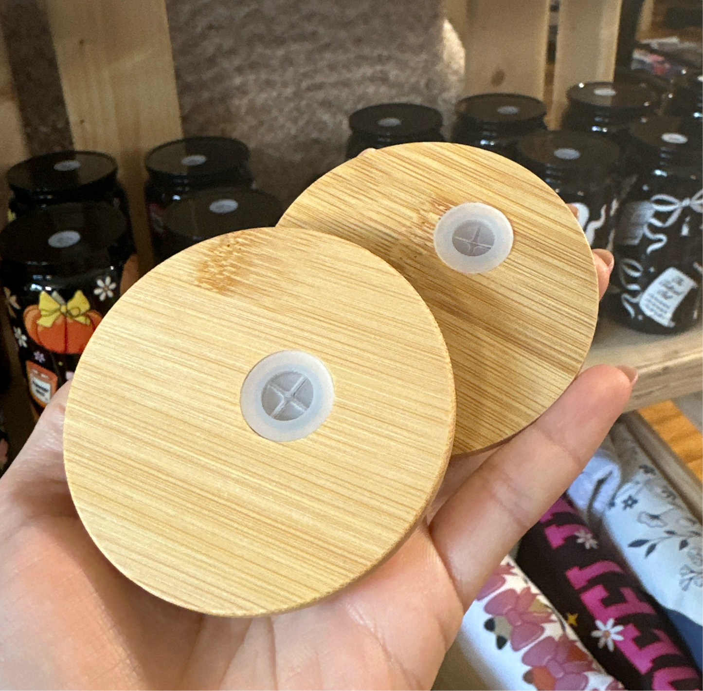 Bamboo Lid