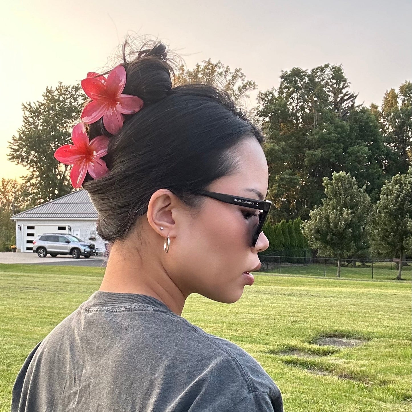 Hibiscus Hair Clip