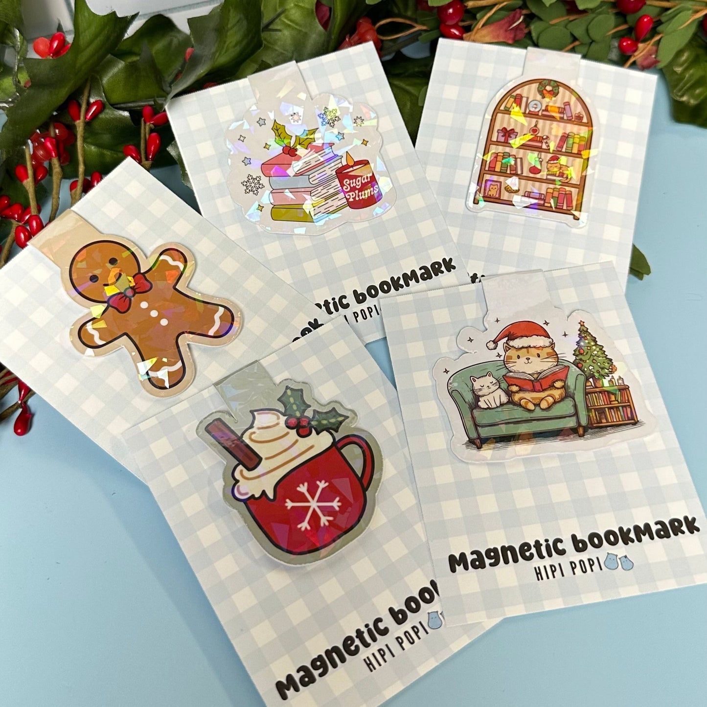 Christmas Magnetic Bookmark