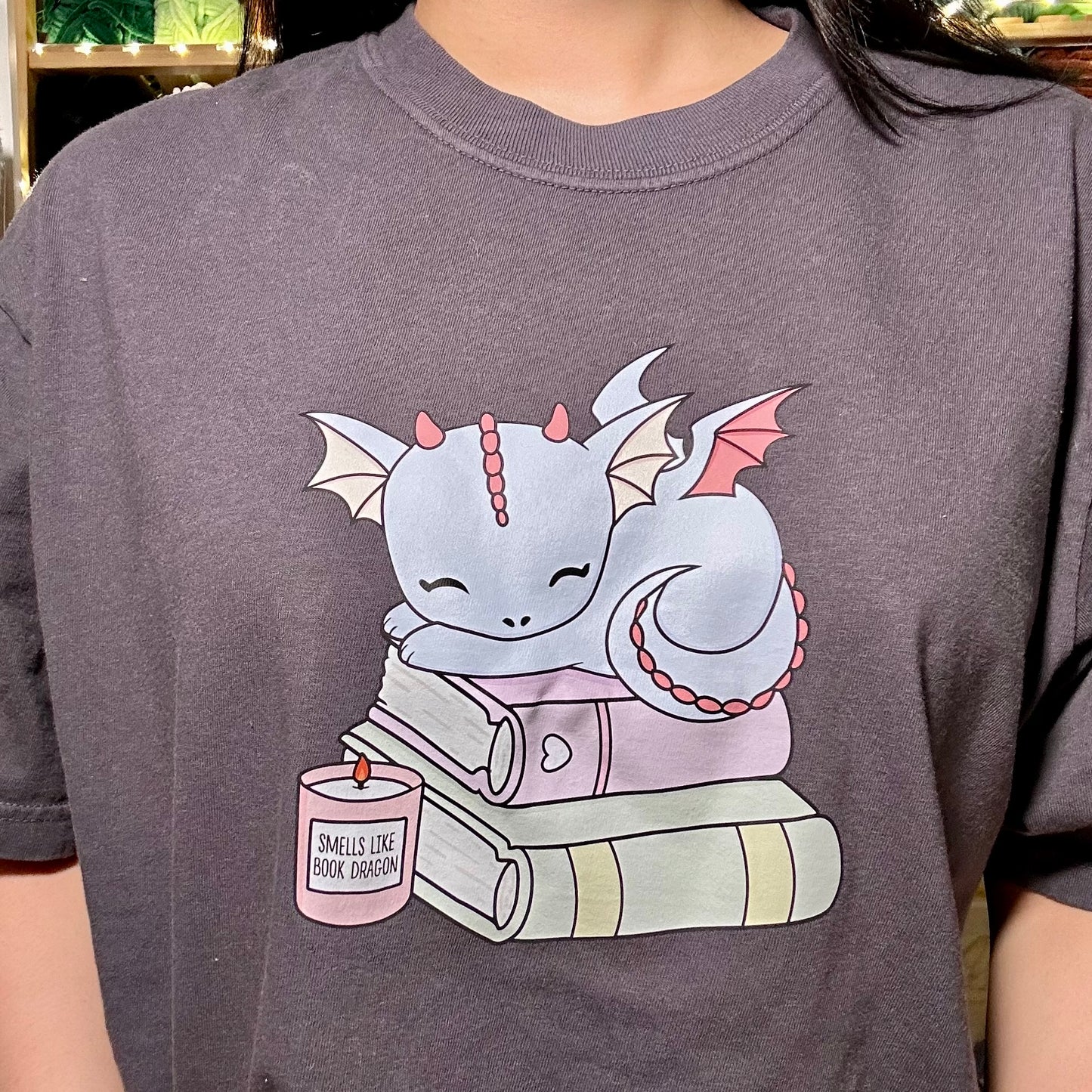 Smells Like Book Dragon Tee