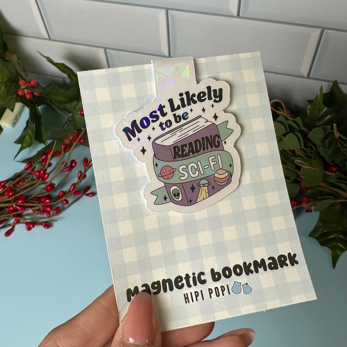 Most Likely Reading Magnetic Bookmark