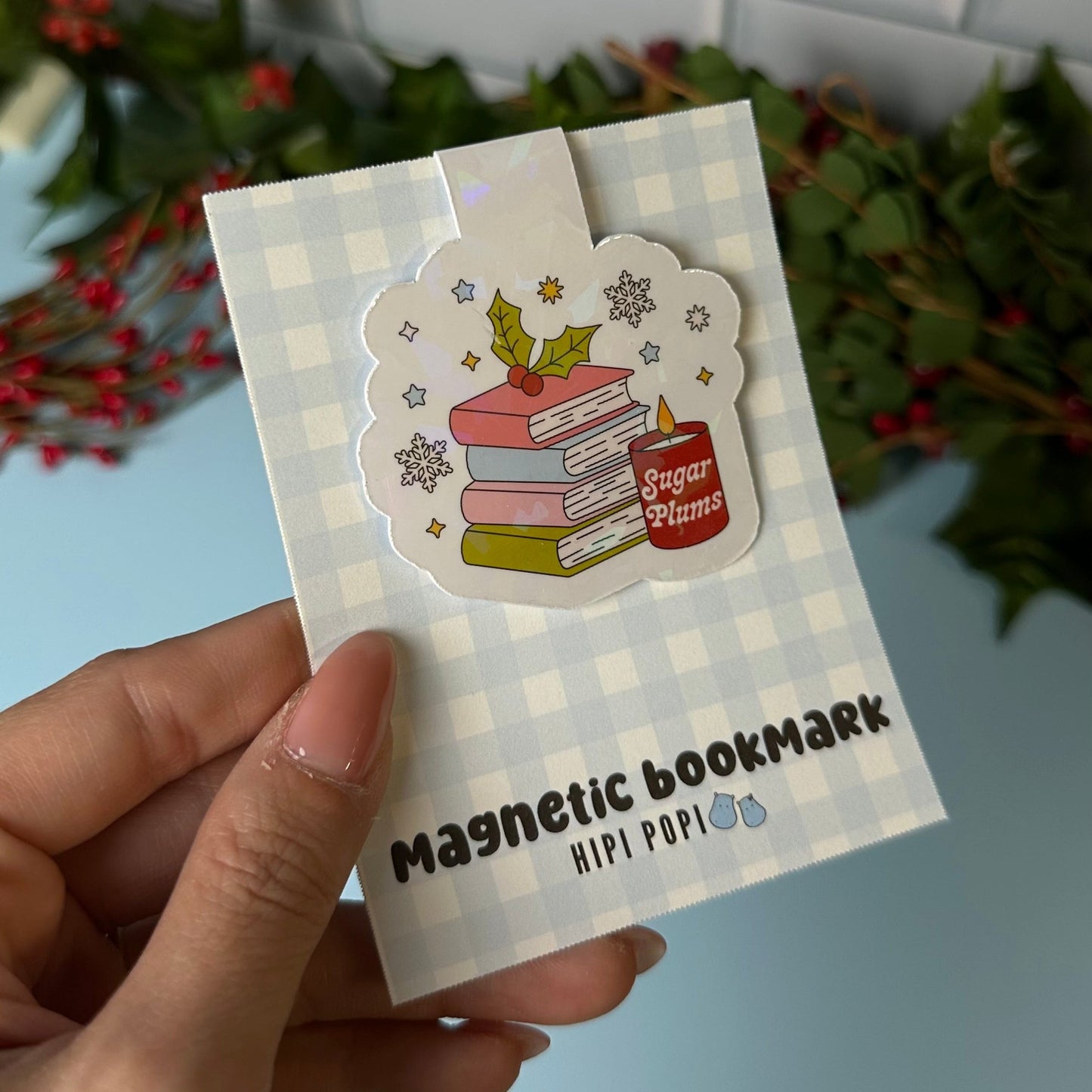 Christmas Magnetic Bookmark