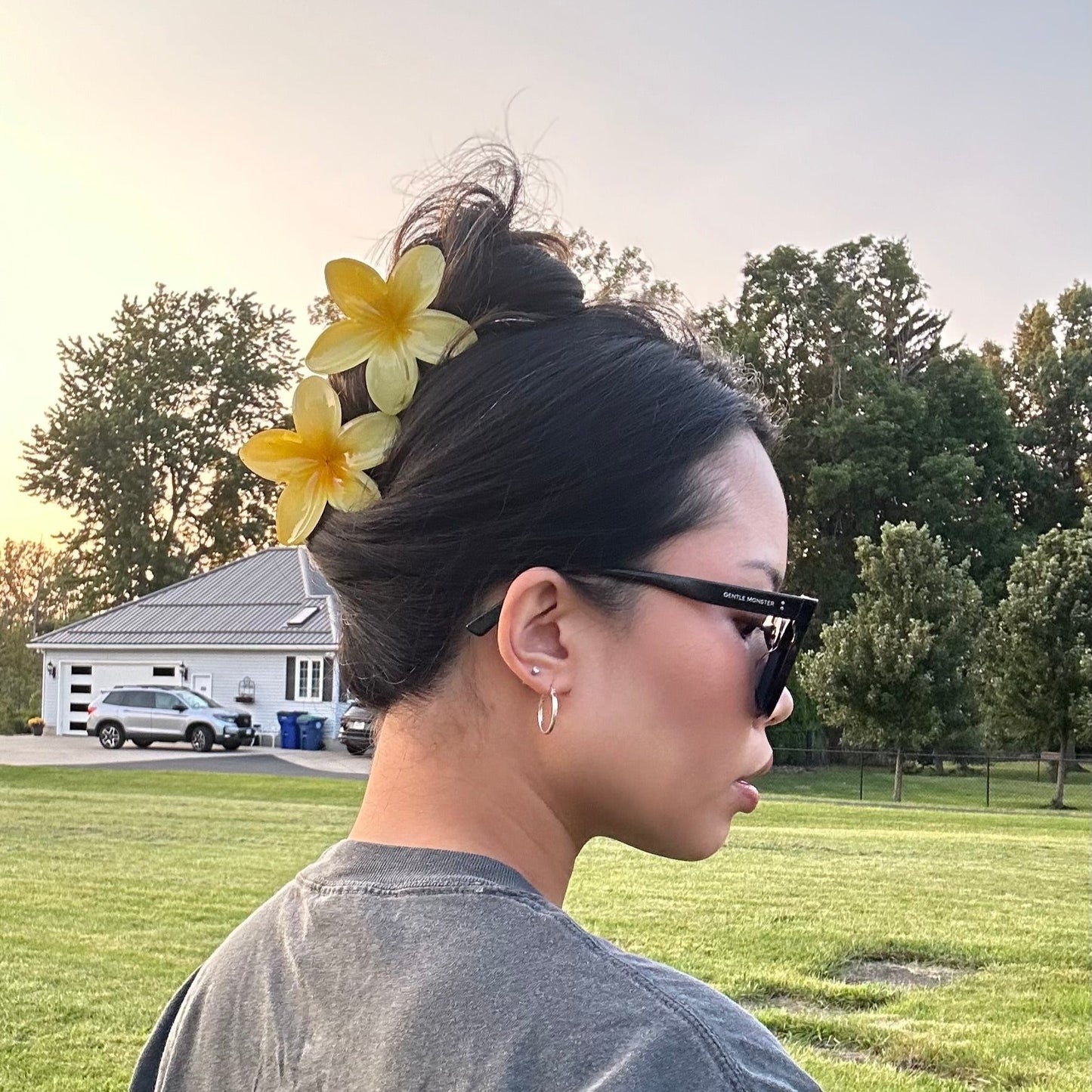 Hibiscus Hair Clip