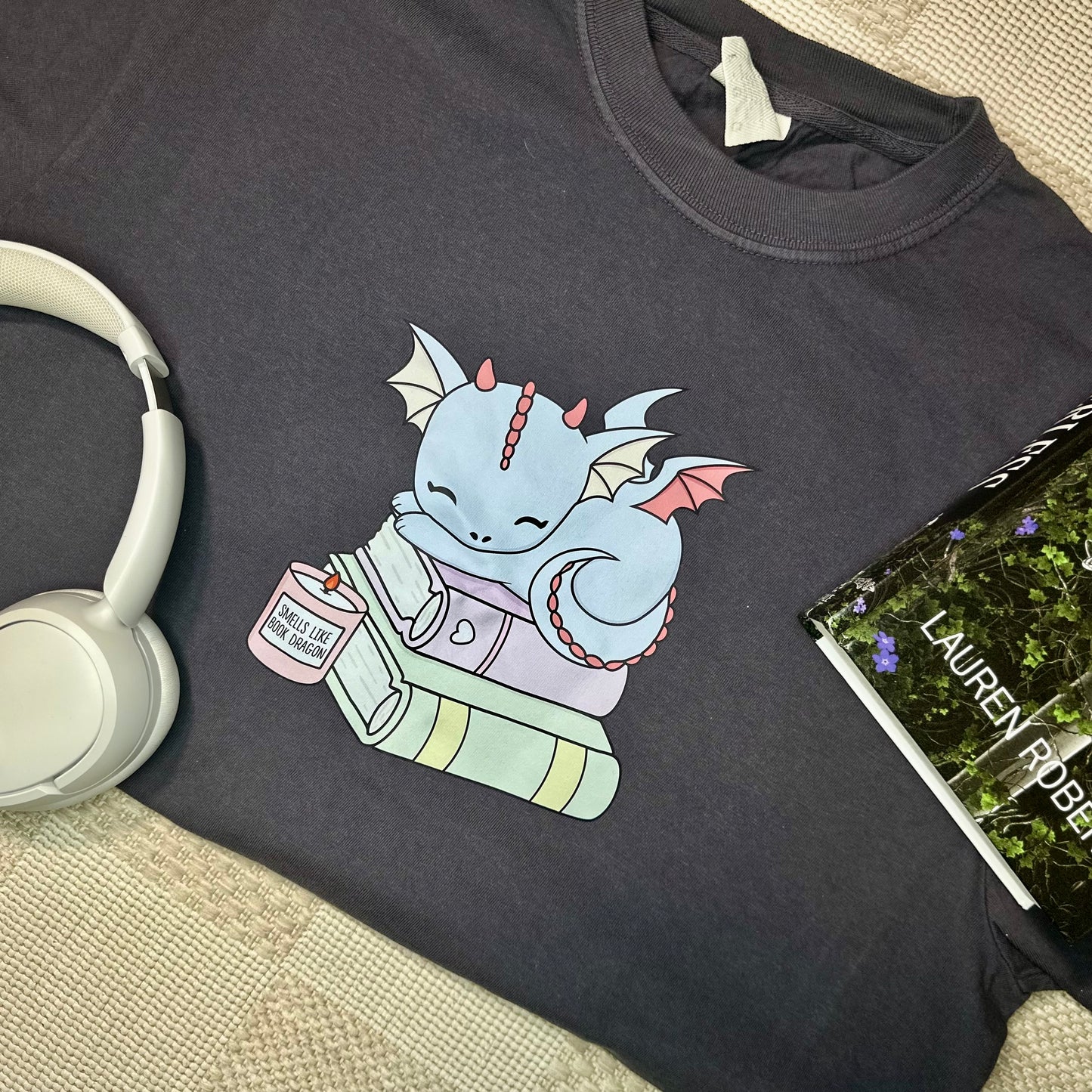 Smells Like Book Dragon Tee