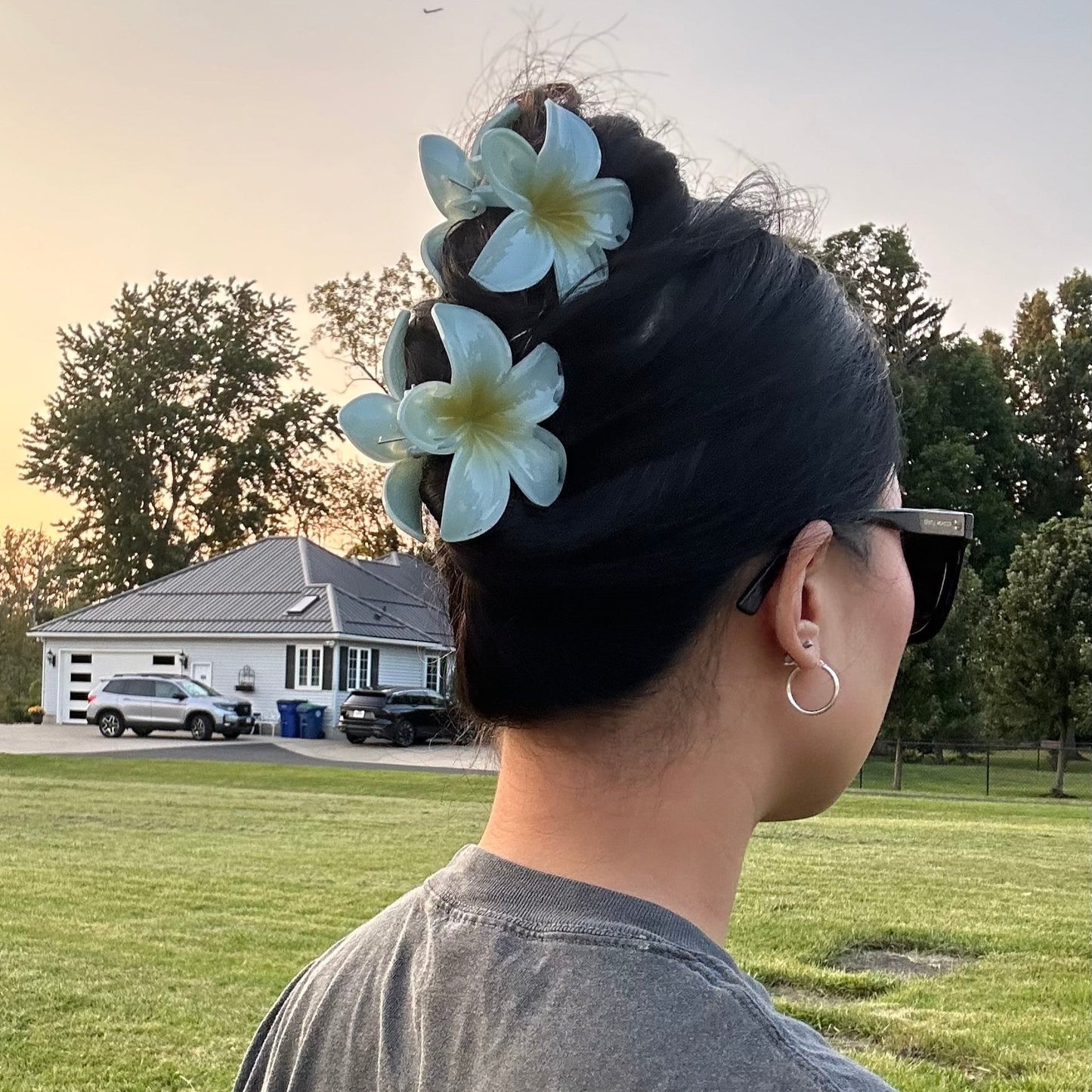 Hibiscus Hair Clip