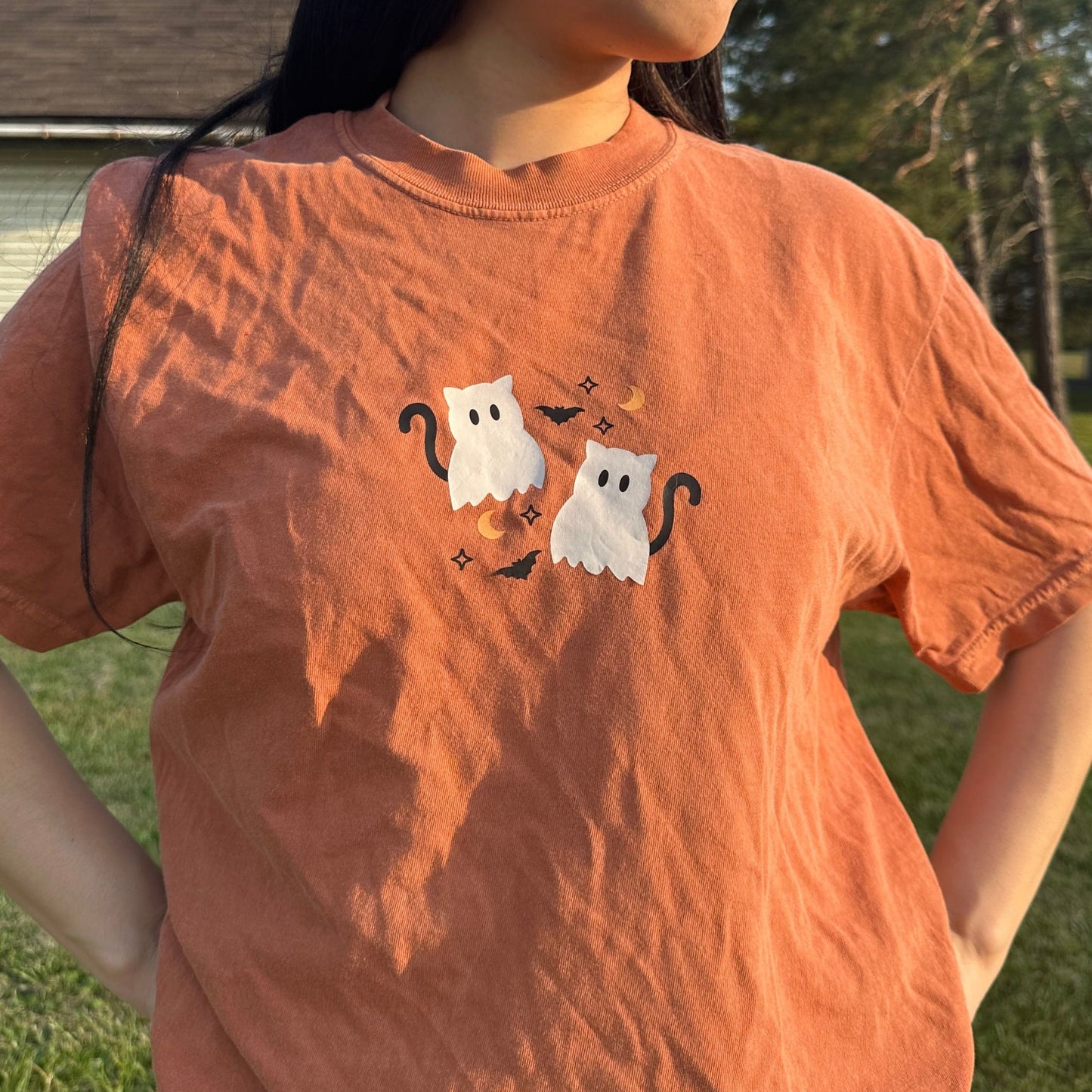 Cat Ghost Tee