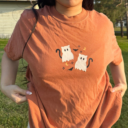 Cat Ghost Tee