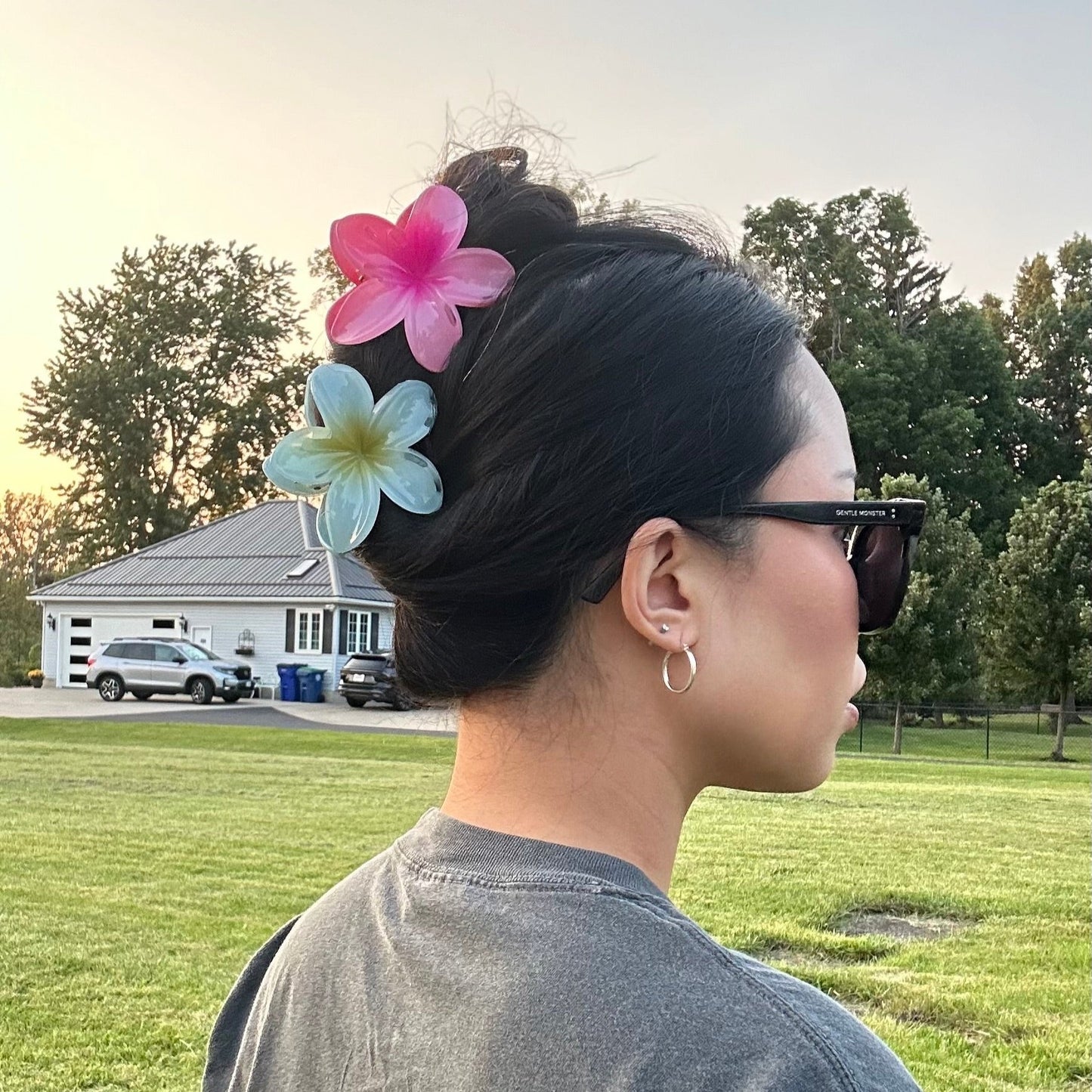 Hibiscus Hair Clip