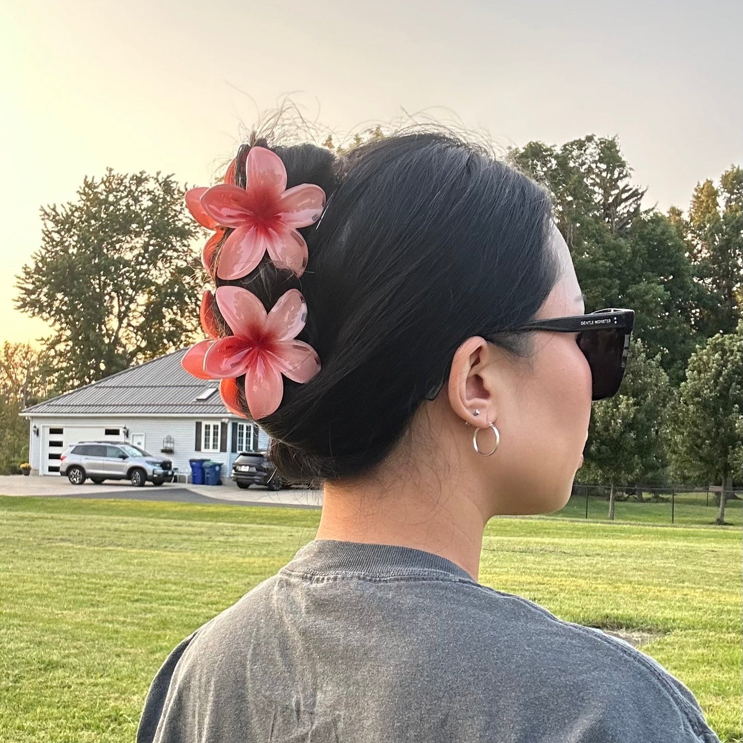 Hibiscus Hair Clip