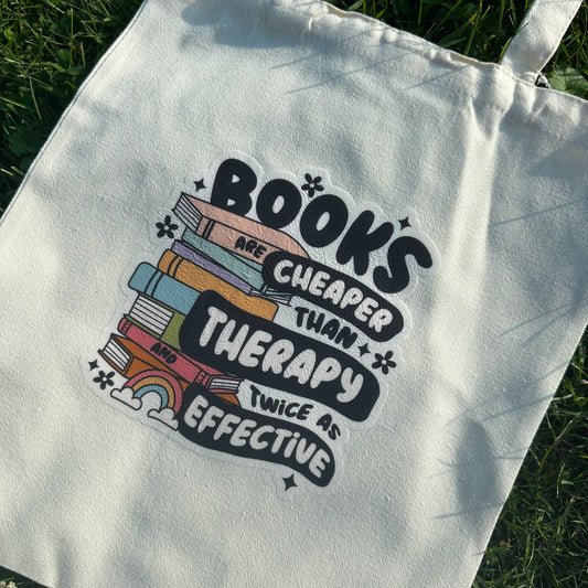 Books Therapy Totes