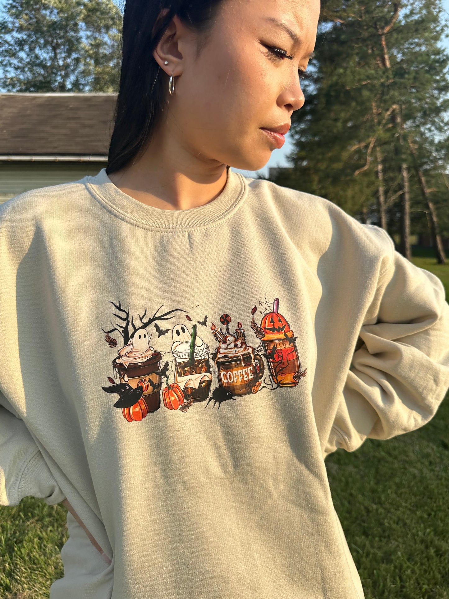 Boo Latte Crewneck