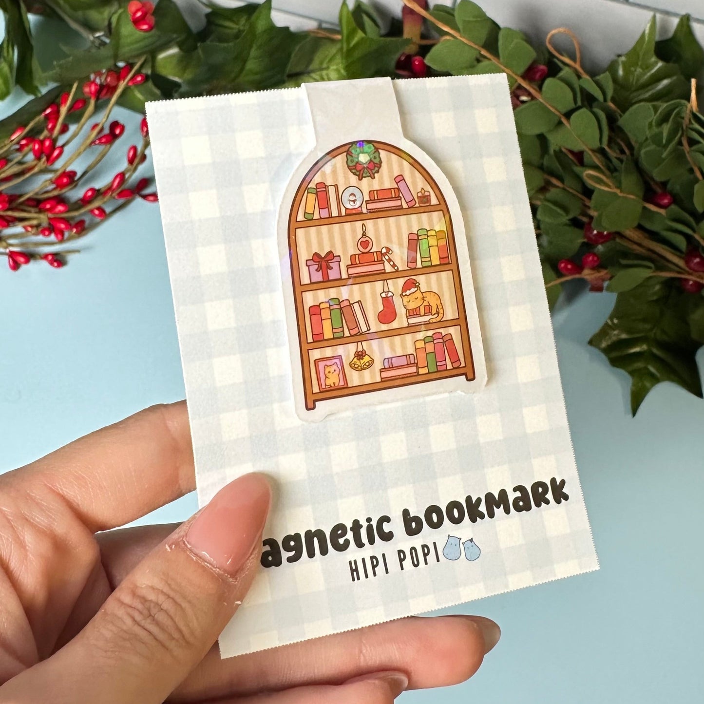 Christmas Magnetic Bookmark