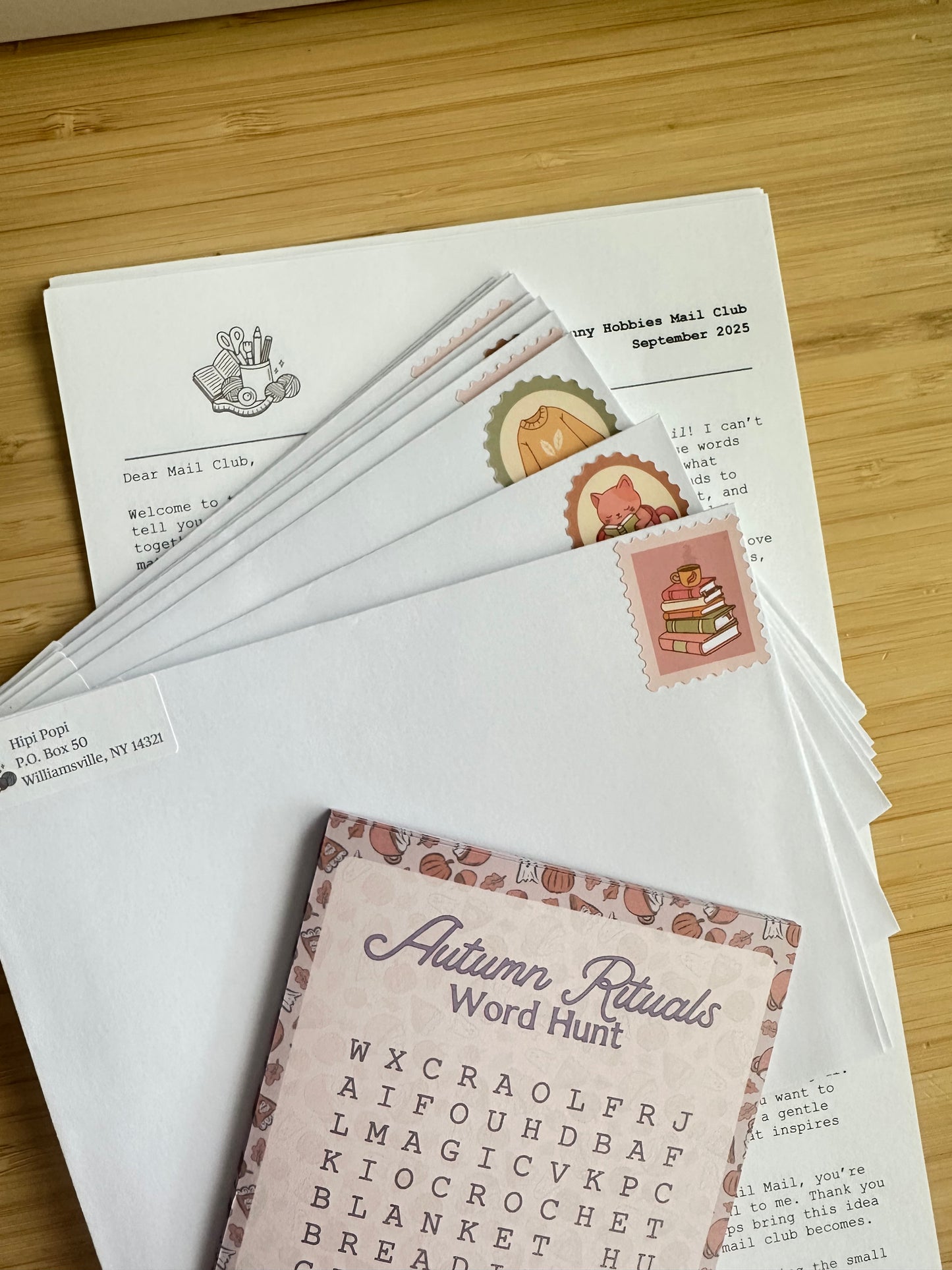 Granny Hobbies Mail Club