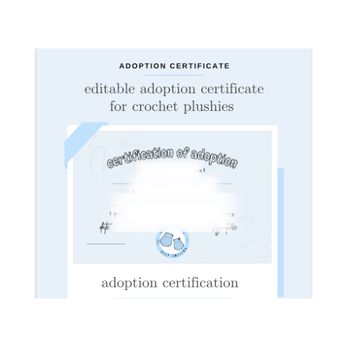 Certification of Adoption Template