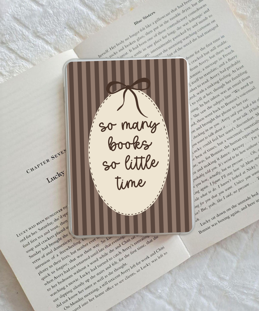 Many Books Little Time