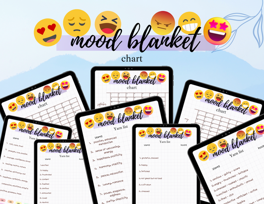 Mood Blanket Journal - Printable & Digital